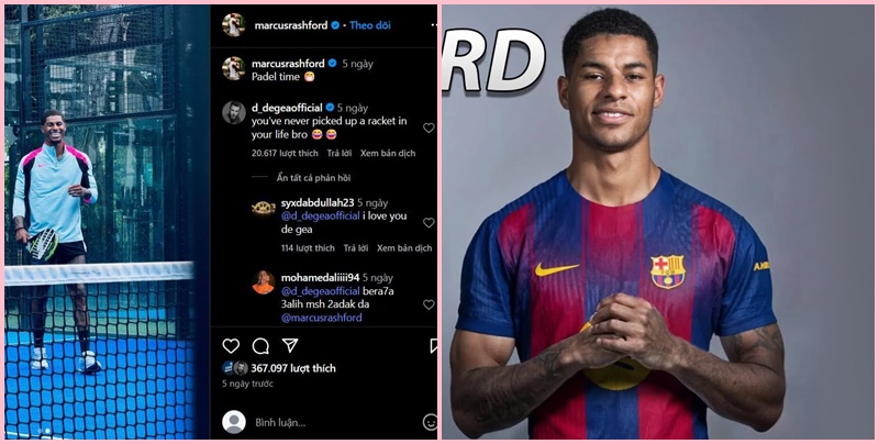 Marcus Rashford đã sẵn sàng chuyển đến Barcelona