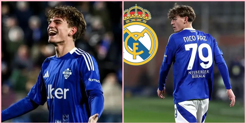 Real Madrid và kế hoạch săn về Nico Paz