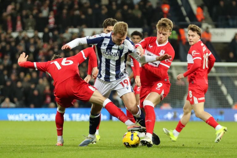 West Brom vs Middlesbrough (03:00 – 17/01) | Xem lại trận đấu
